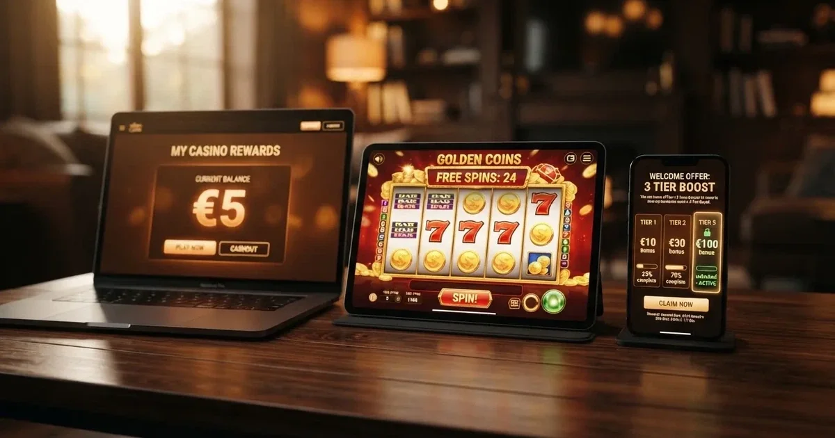 5 euros bono sin depósito casino España 2026 — comparativa DGOJ